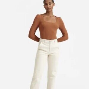 Everlane Square Neck Sweater